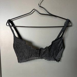 Victoria's Secret Sexy Underbust Sling Bra Black M